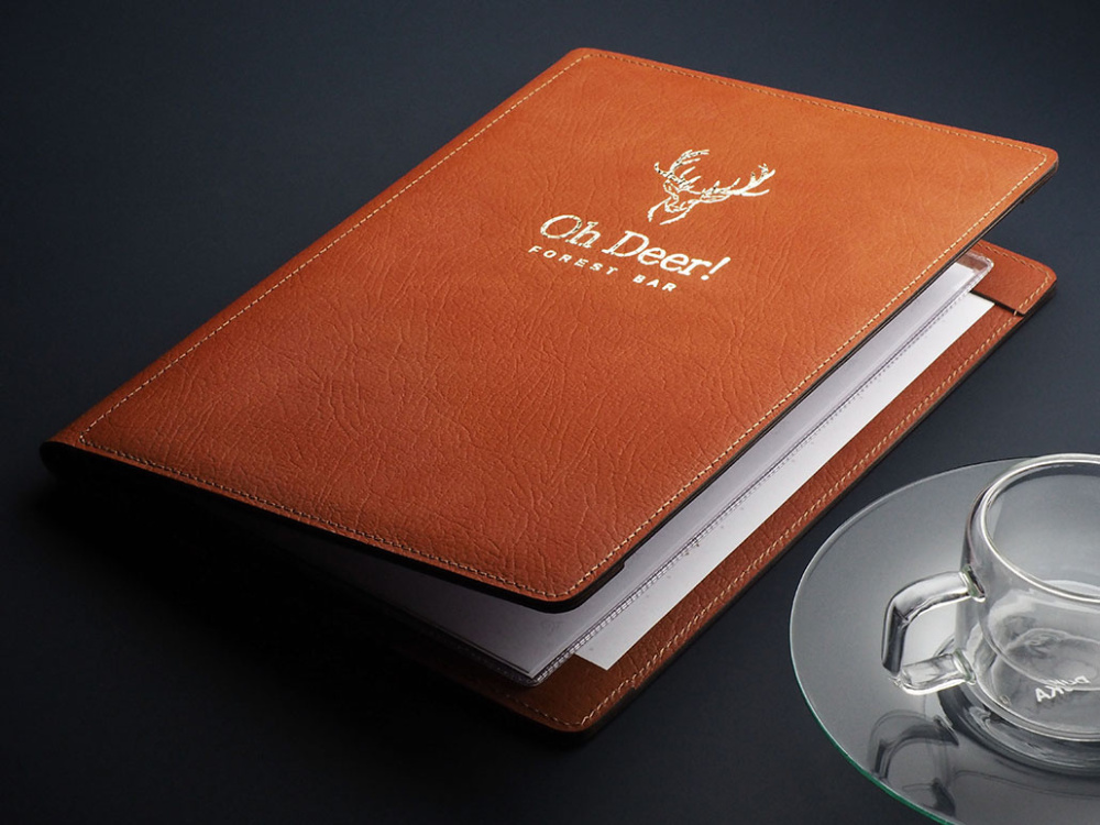 Logo trade business gift photo of: Menu cover Fine Dining Pro 1634318