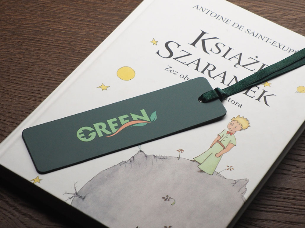 Logo trade promotional giveaways image of: Bookmark 2036094