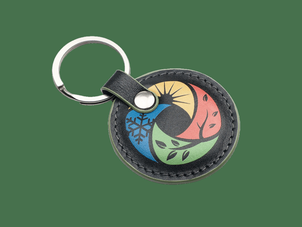 Logo trade promotional gifts image of: Keyring 2086131