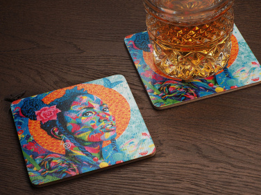 Logo trade promotional gifts image of: Coaster 1857121