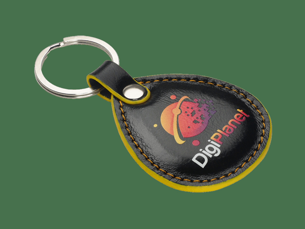 Logo trade promotional merchandise image of: Keyring 178011