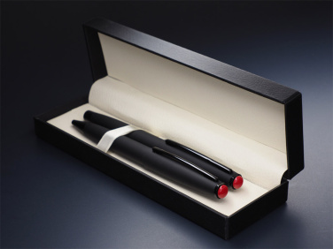 Logo trade promotional gift photo of: Coral stone Pen set 1285036