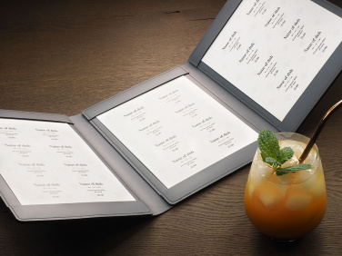 Logo trade promotional items image of: Menu 1112094