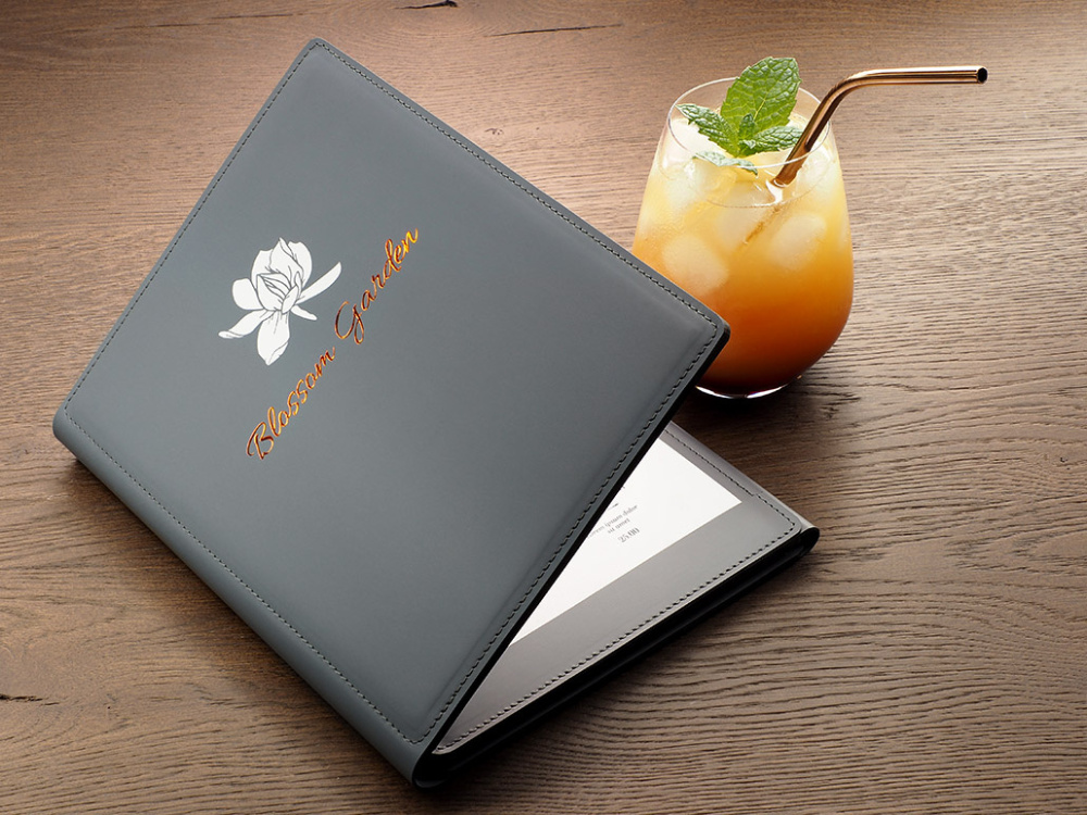 Logo trade promotional products image of: Menu cover 1069094