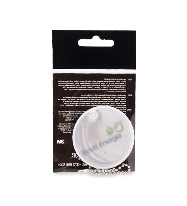 Logo trade promotional items image of: Soft reflector with your logo dia. 50 mm