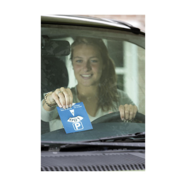 Logo trade promotional giveaways image of: EuroNorm parking disk