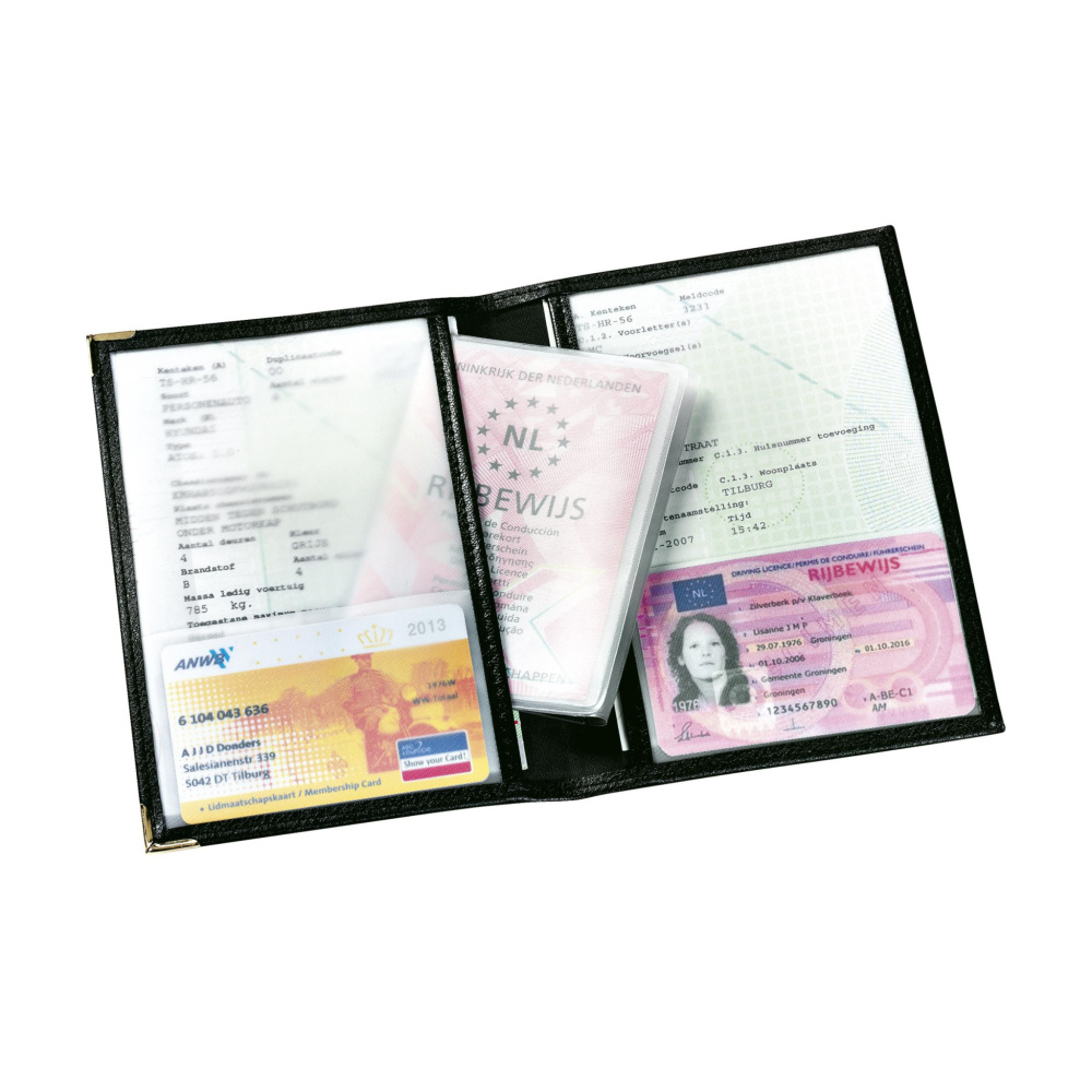 Logo trade promotional gifts image of: Car document wallet