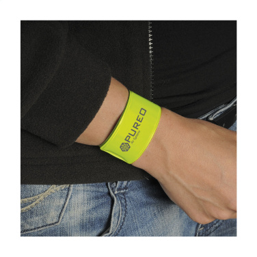 Logo trade promotional giveaway photo of: SnapWrap fluorescent armband