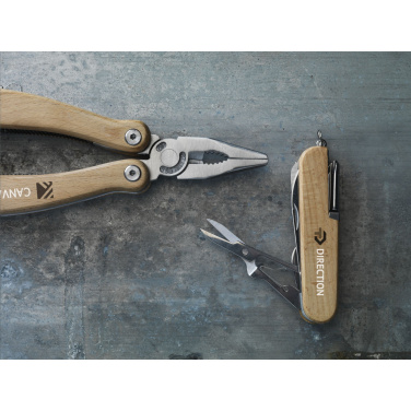 Logotrade promotional giveaway picture of: Beechwood Pocket knife