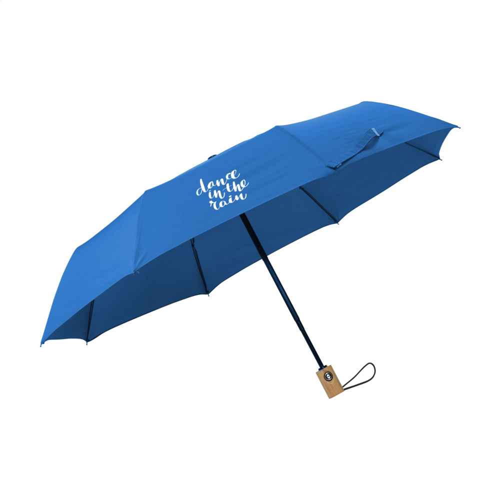 Logotrade corporate gifts photo of: Michigan foldable RCS RPET umbrella 21 inch