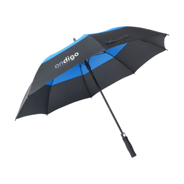 Logo trade promotional merchandise image of: Morrison RPET umbrella 27 inch