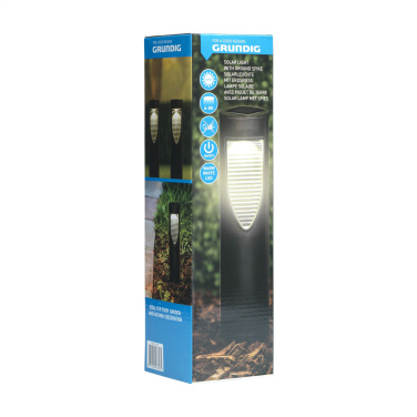 Logo trade promotional gifts image of: Grundig Solar LED-Light Warm White