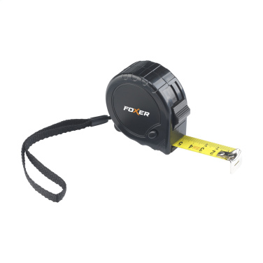 Logo trade promotional merchandise image of: Tyler RCS Recycled 5 meter tape measure