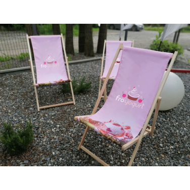 Logo trade promotional merchandise picture of: Lazy Beach chair