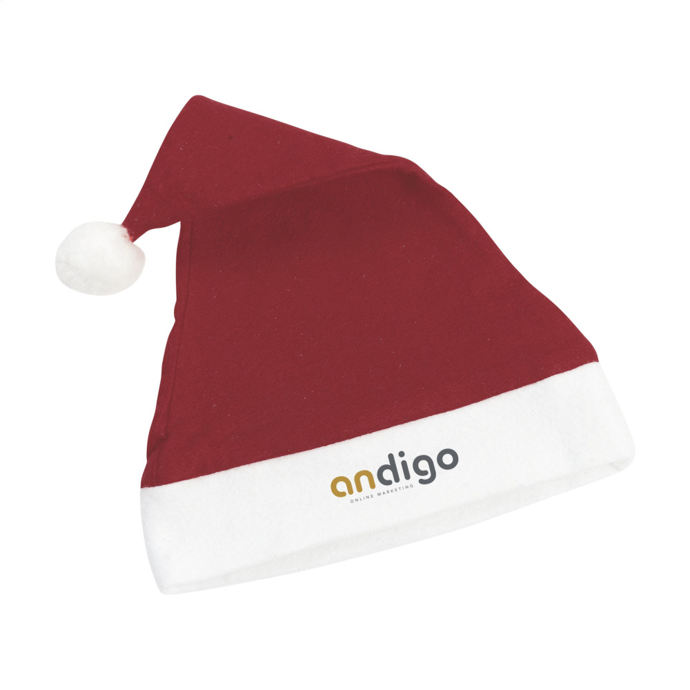 Logo trade promotional giveaways image of: Santa Hat