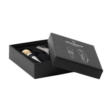 Logo trade promotional products image of: Vindeux wine gift set