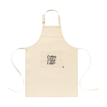 Logo trade advertising products picture of: Cocina GRS Recycled Cotton (160 g/m²) apron