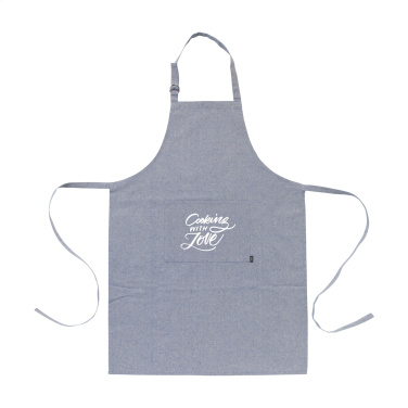 Logo trade promotional giveaways image of: Cocina GRS Recycled Cotton (160 g/m²) apron