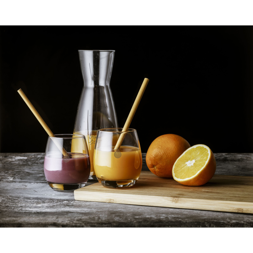 Logotrade corporate gifts photo of: ECO Bamboe Straw Set bamboo straws