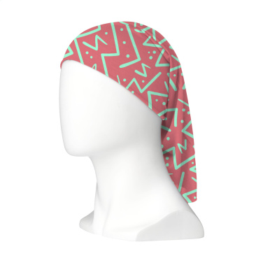 Logo trade business gifts image of: Bandana RPET multi-functional scarf all-over printing