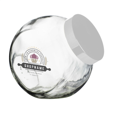 Logo trade promotional gift photo of: CandyStore 2 L candy jar