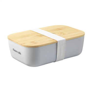 Logo trade promotional giveaway photo of: Midori Bamboo Lunchbox