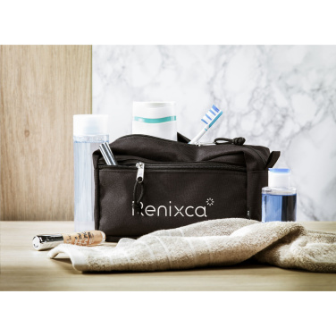 Logo trade business gift photo of: Stacey GRS RPET toiletry bag