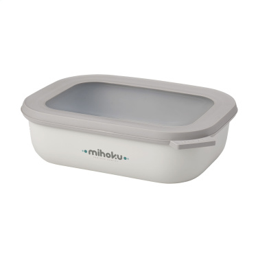 Logo trade advertising products image of: Mepal Cirqula multi use rectangular bowl 1 L lunchbox