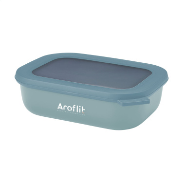 Logo trade promotional merchandise photo of: Mepal Cirqula multi use rectangular bowl 1 L lunchbox