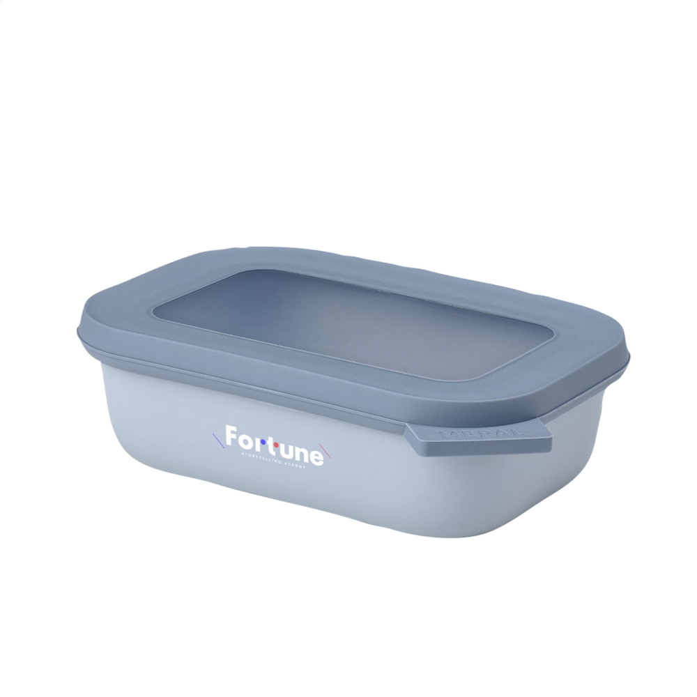 Logotrade promotional merchandise image of: Mepal Cirqula multi use rectangular bowl 500ml lunchbox