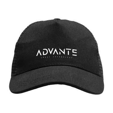 Logo trade promotional item photo of: Trucker Recycled Cotton cap