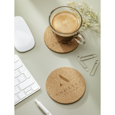 Logotrade promotional merchandise photo of: Cork Coaster Set