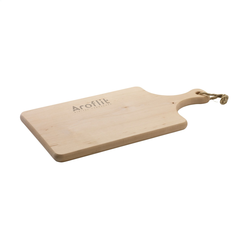 Logo trade promotional product photo of: Alder Wood Cutting Board Handle