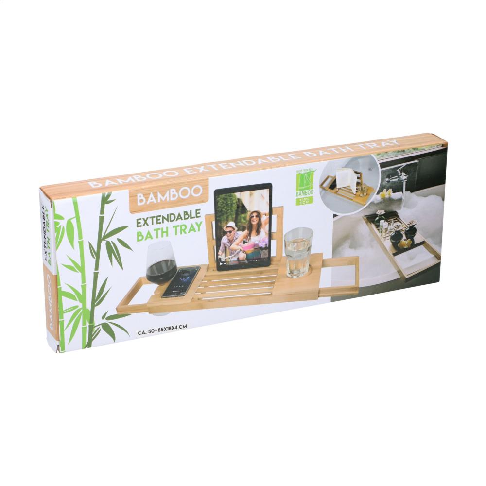 Logo trade promotional giveaways image of: Bamboo Bath Board