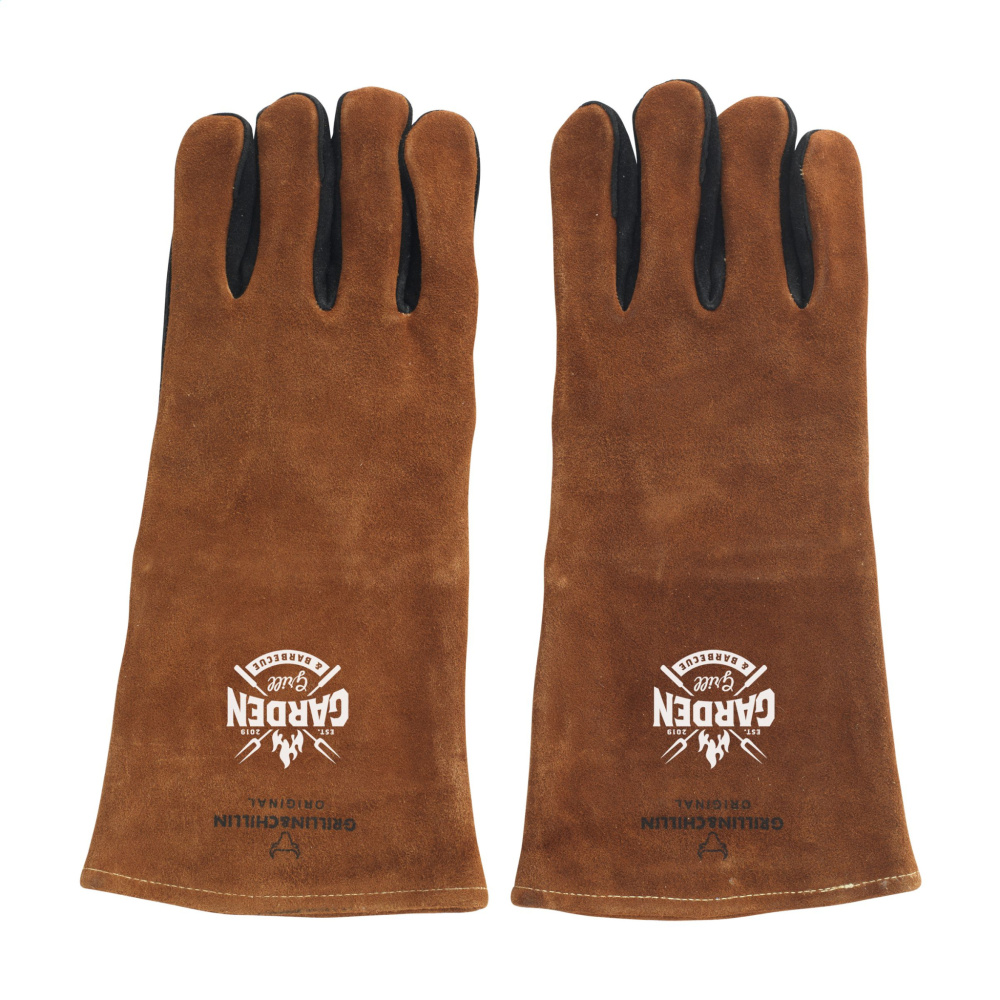 Logo trade promotional gift photo of: Gusta Grill BBQ Gloves