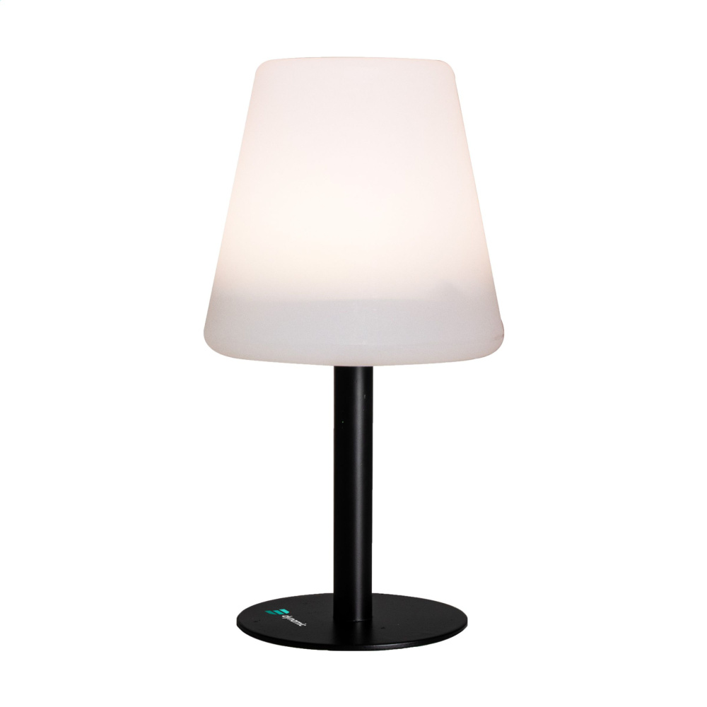 Logo trade promotional giveaways image of: Gusta Solar Table Lamp