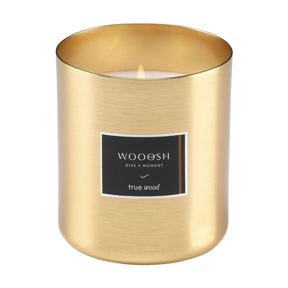 Logotrade promotional item picture of: Wooosh Scented Candle True Wood