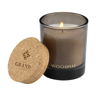 Logo trade corporate gifts image of: Wooosh Scented Candle Hidden Fig