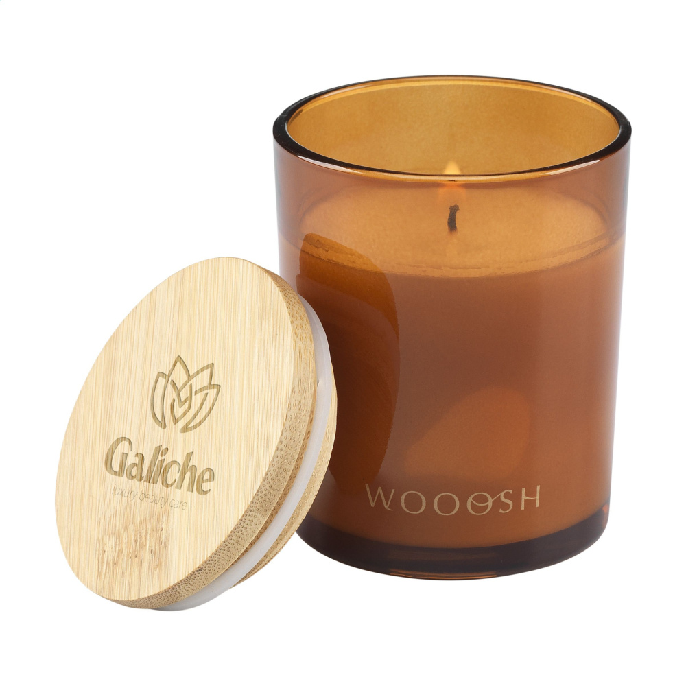 Logo trade corporate gifts picture of: Wooosh Scented Candle Musk Peach