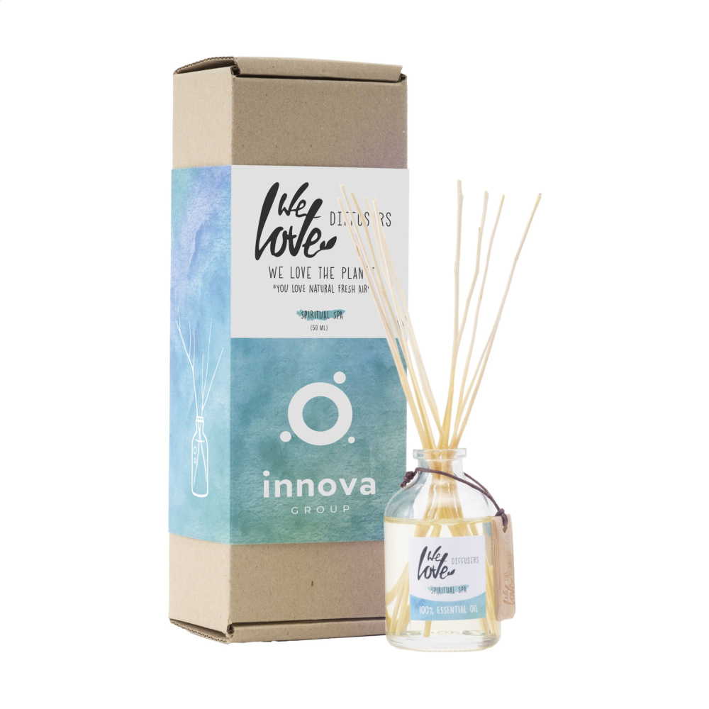 Logo trade corporate gifts image of: We Love The Planet Diffuser Spiritual Spa 50 ml