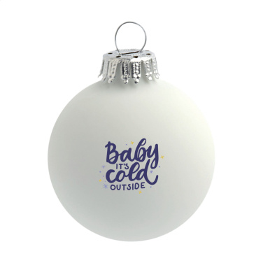 Logotrade advertising product image of: Christmas Bauble Ø 6 cm - Made in Europe