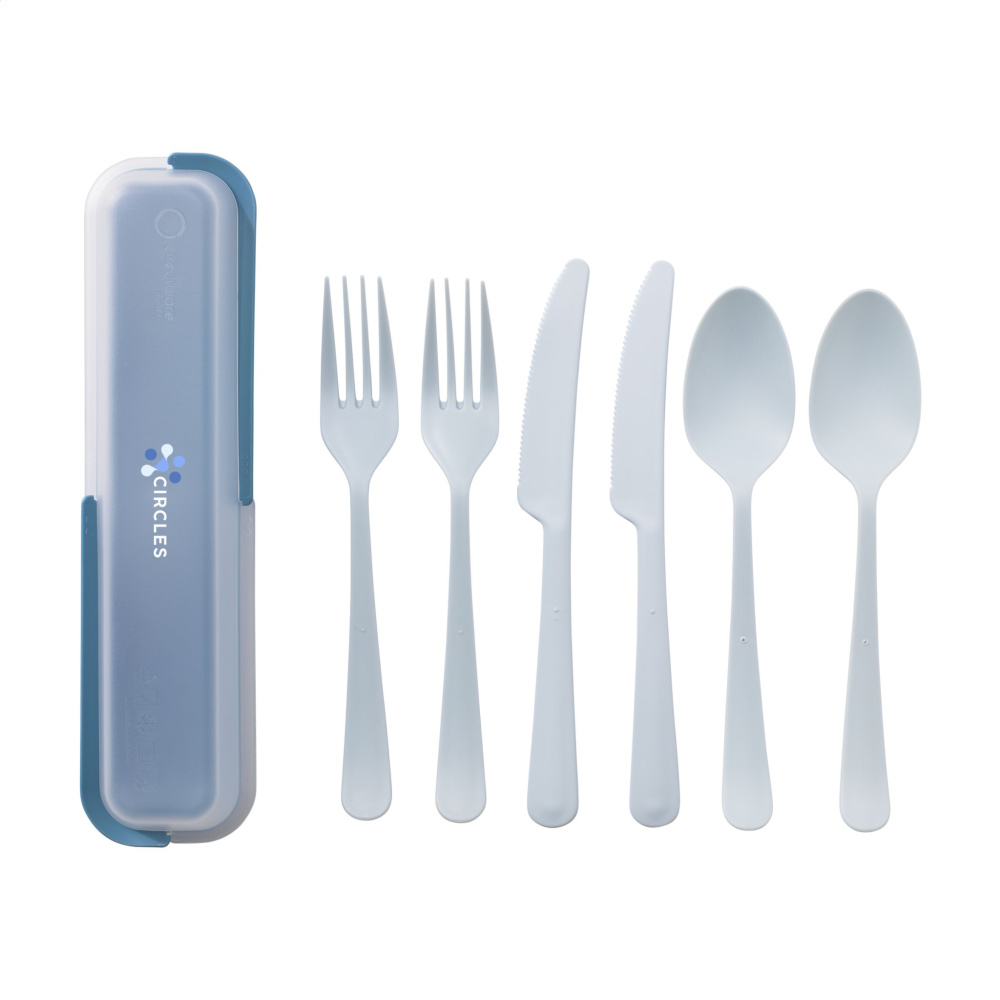 Logo trade corporate gift photo of: Outdoor 6-piece Cutlery Set