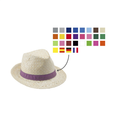 Logo trade promotional products picture of: Toledo Straw Hat