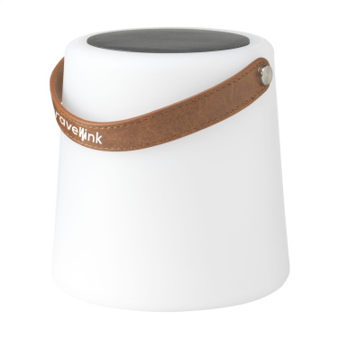 Logo trade promotional merchandise image of: Wooosh Ziva Solar Lamp