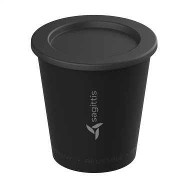 Logotrade business gift image of: Drinking Cup Bio-Based Lid 200 ml