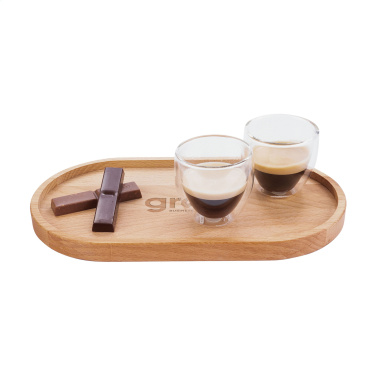 Logo trade promotional items image of: Harmony Serving Tray Oval