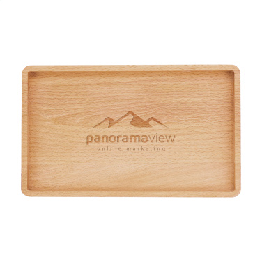 Logo trade corporate gifts image of: Harmony Serving Tray Rectangle