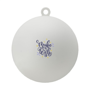 Logotrade promotional product image of: Christmas Bauble Ø 7 cm Recycled PP - Made in Europe