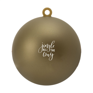 Logotrade advertising products photo of: Christmas Bauble Ø 7 cm Recycled PP - Made in Europe