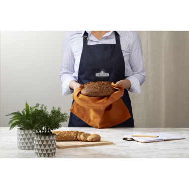 Logo trade promotional gifts picture of: Apron GRS Recycled Denim (220 g/m²)